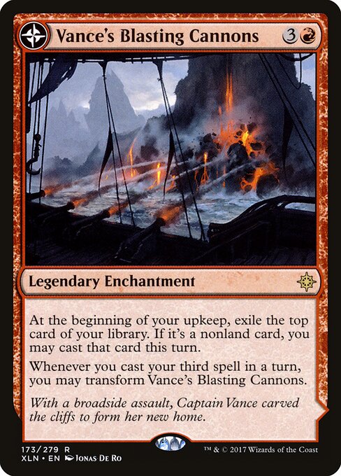 Vance's Blasting Cannons — Ixalan 173