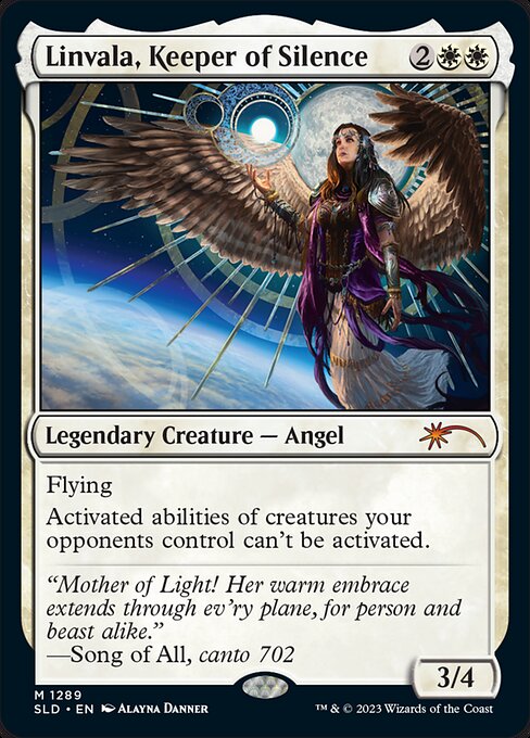 Linvala, Guardiã do Silêncio — Secret Lair Drop 1289