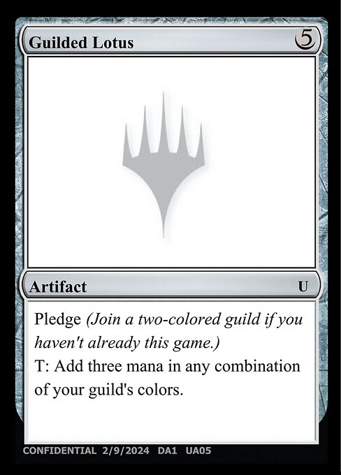 Guilded Lotus — Unknown Event UA05b