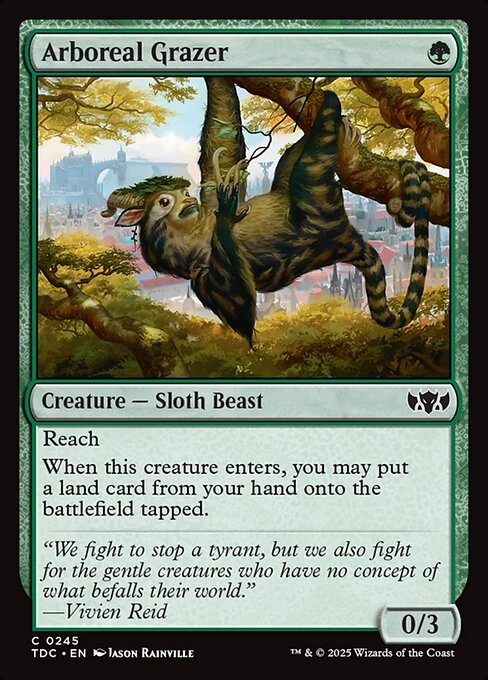 Herbívoro Arbóreo — Tarkir: Dragonstorm Commander 245