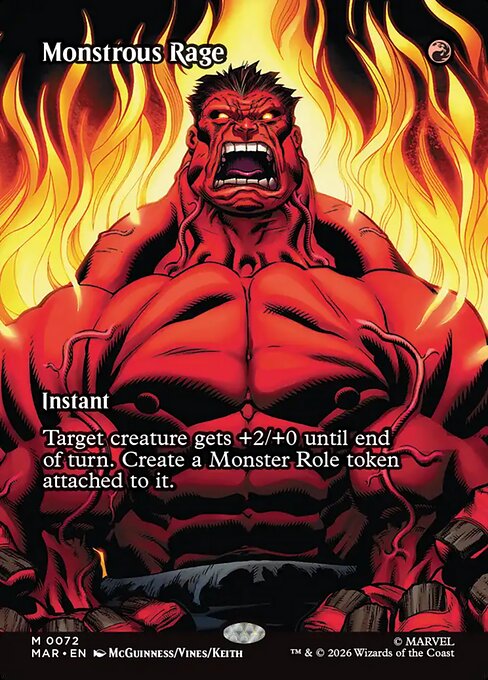 Raiva Monstruosa — Marvel Universe 72