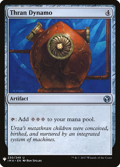 Dínamo dos Thran — The List IMA-230