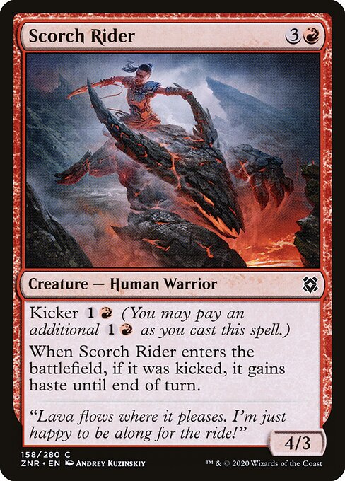 Ginete Calcinadora — Zendikar Rising 158