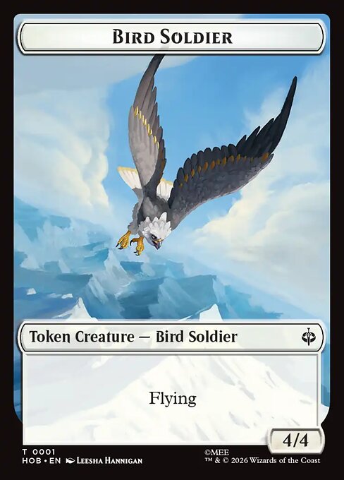 Bird Soldier — The Hobbit Tokens 1