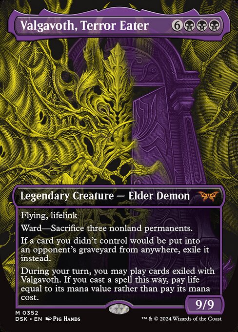 Valgavoth, Terror Eater — Duskmourn: House of Horror 352