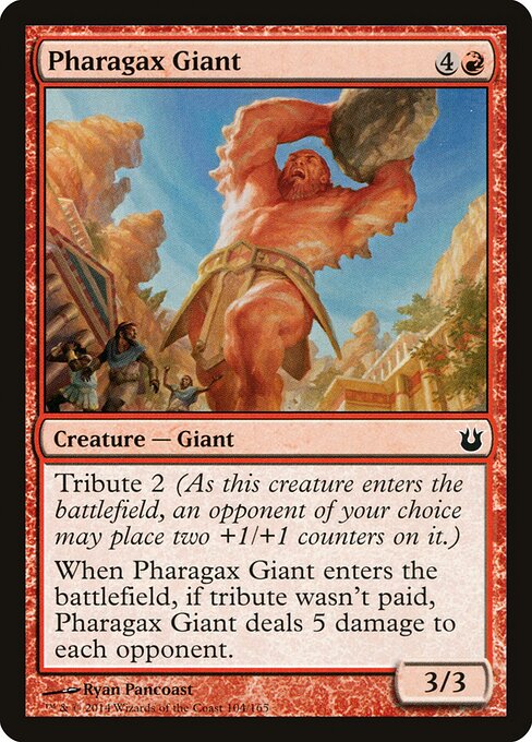 Gigante de Faragax — Born of the Gods 104