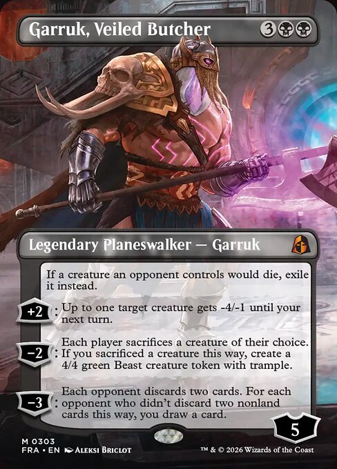 Garruk, Veiled Butcher — Reality Fracture 303