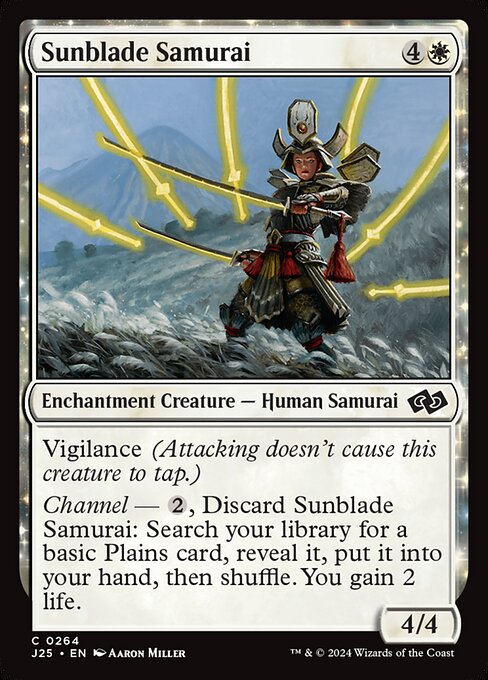 Samurai da Lâmina Solar — Foundations Jumpstart 264