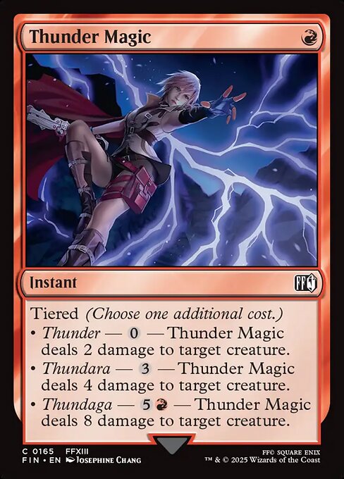 Thunder Magic — Final Fantasy 165