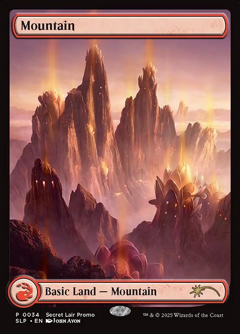 Montanha — Secret Lair Promo 34