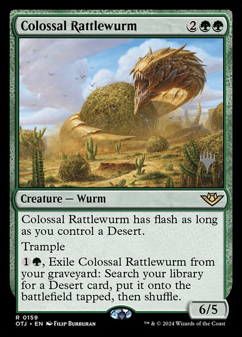 Vorme-cascavel Colossal — Outlaws of Thunder Junction Promos 159p
