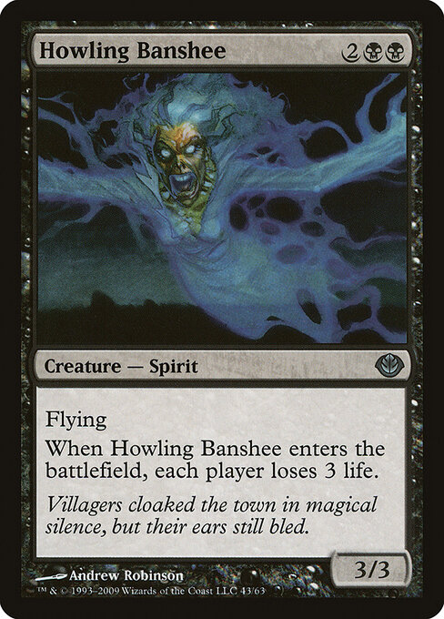 Banshee Clamante — Duel Decks: Garruk vs. Liliana 43
