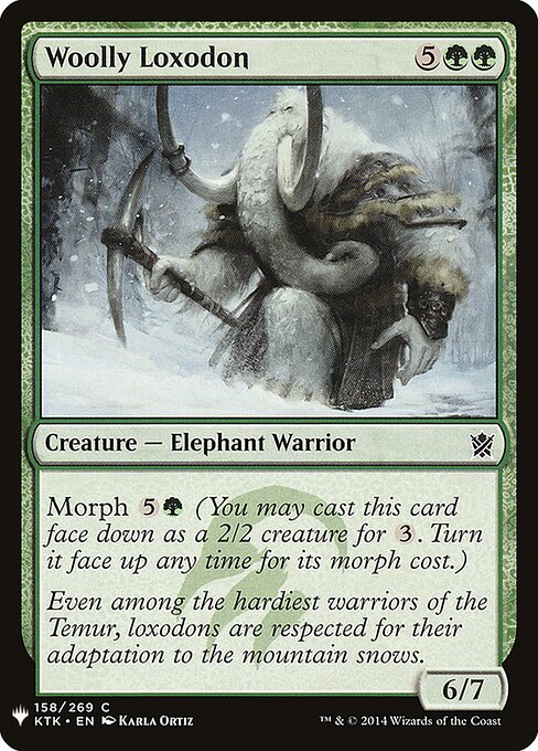 Loxodonte Lanoso — The List KTK-158