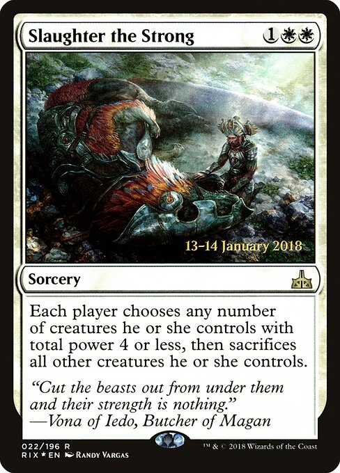 Matar os Fortes — Rivals of Ixalan Promos 22s