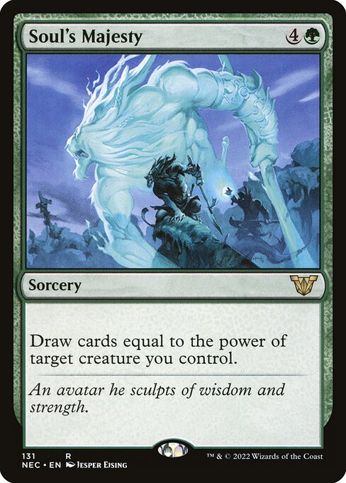 Majestade da Alma — Neon Dynasty Commander 131