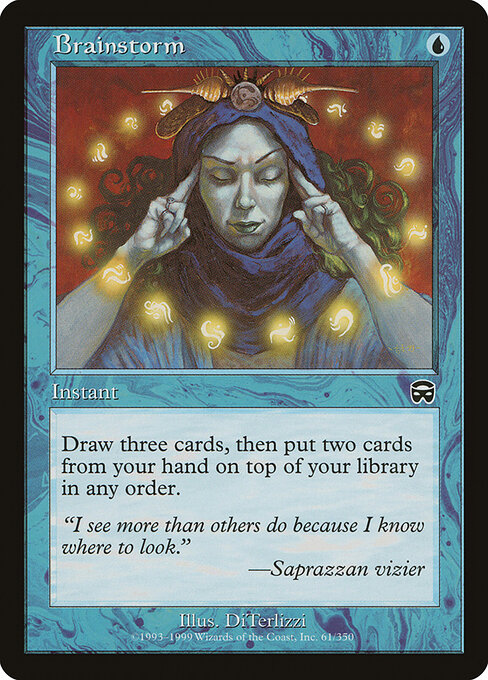 Tempestade Cerebral — Mercadian Masques 61