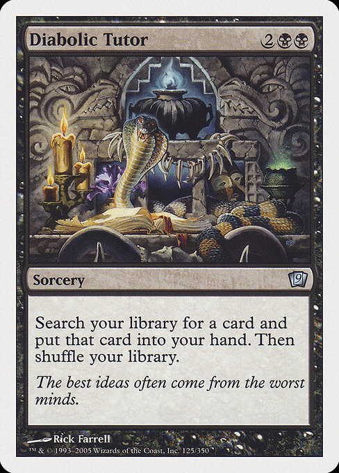Tutor Diabólico — Ninth Edition 125