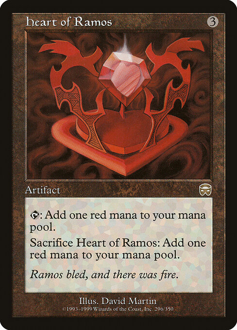 Coração de Ramos — Mercadian Masques 296
