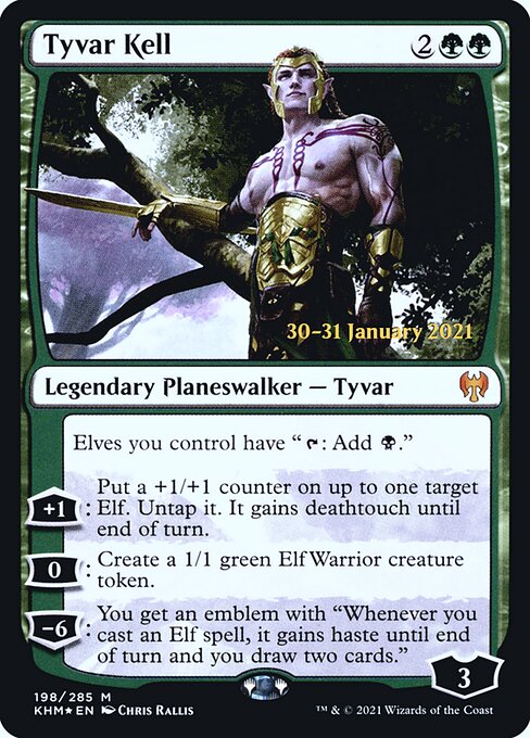 Tyvar Kell — Kaldheim Promos 198s