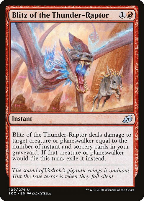 Blitz do Raptor Tonante — Ikoria: Lair of Behemoths 109