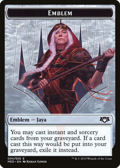 Jaya Ballard Emblem — Mythic Edition Tokens R4