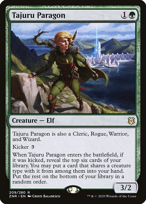 Paragona Tajuru — Zendikar Rising 209