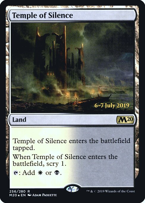 Templo do Silêncio — Core Set 2020 Promos 256s