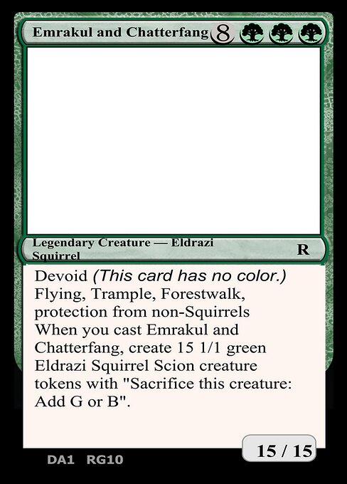 Emrakul and Chatterfang — Unknown Event RG10