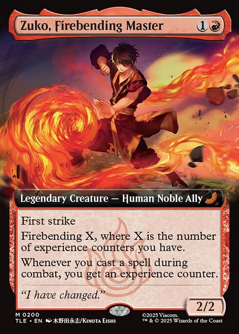 Zuko, Firebending Master — Avatar: The Last Airbender Eternal 200