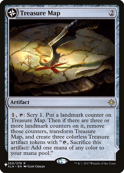 Treasure Map — The List XLN-250