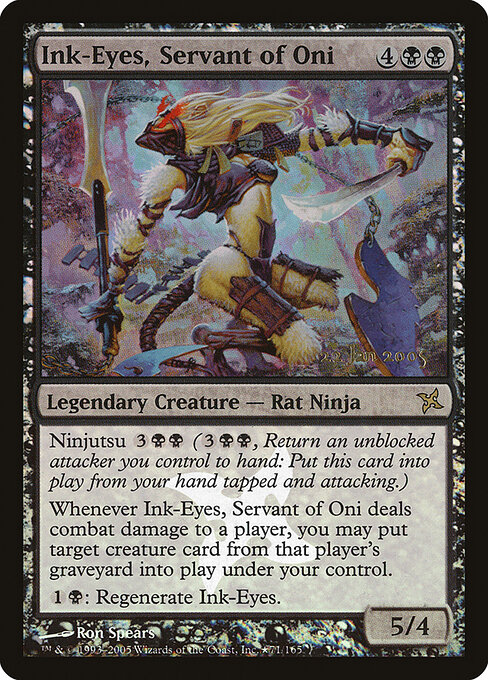 Olhos-de-Tinta, Serva dos Onis — Betrayers of Kamigawa Promos 71★
