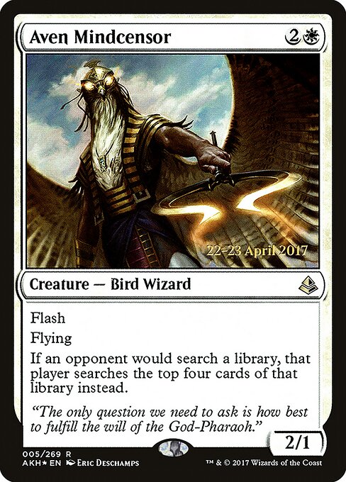 Mnemocensor Aviano — Amonkhet Promos 5s