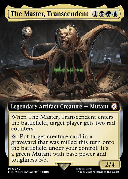 The Master, Transcendent — Fallout 947