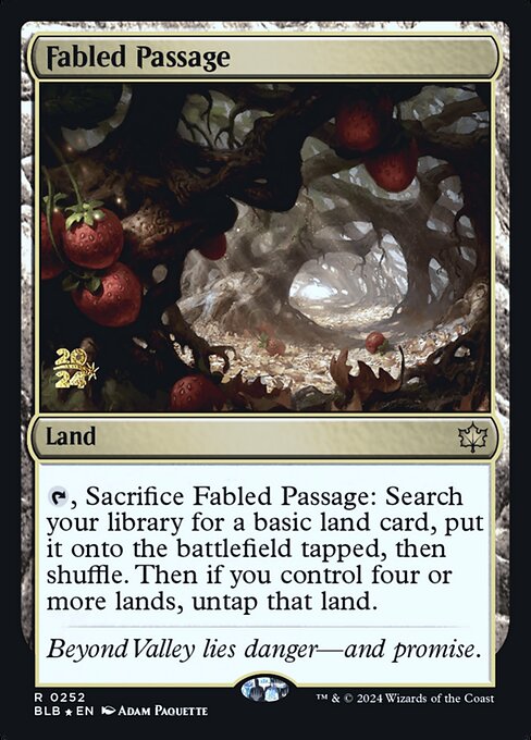 Passagem Fabulosa — Bloomburrow Promos 252s