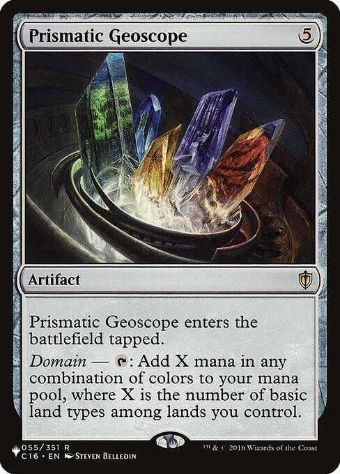 Geoscópio Prismático — The List C16-55