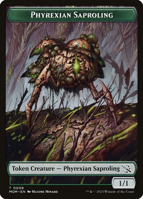 Phyrexian Saproling — March of the Machine Tokens 8