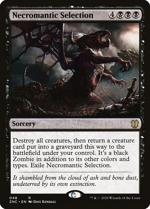 Seleção Necromântica — Zendikar Rising Commander 48