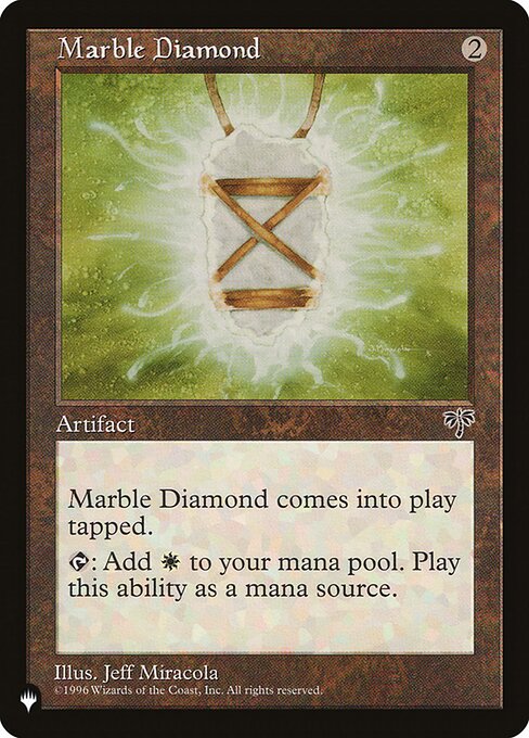 Diamante de Mármore — The List MIR-310