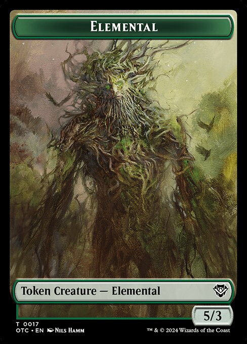 Elemental — Outlaws of Thunder Junction Commander Tokens 17