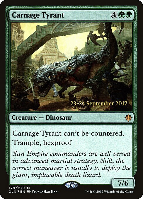 Tirano da Carnificina — Ixalan Promos 179s