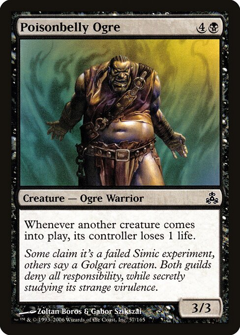 Ogre Ventre Venenoso — Guildpact 57