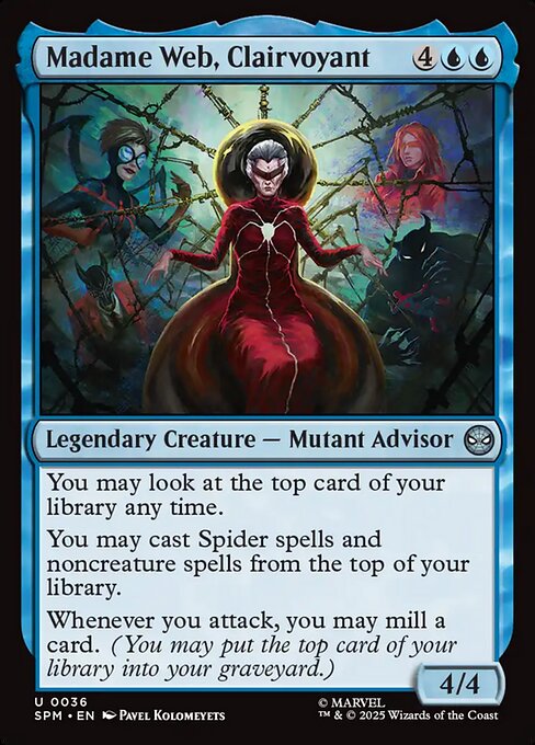 Madame Web, Clairvoyant — Marvel's Spider-Man 36