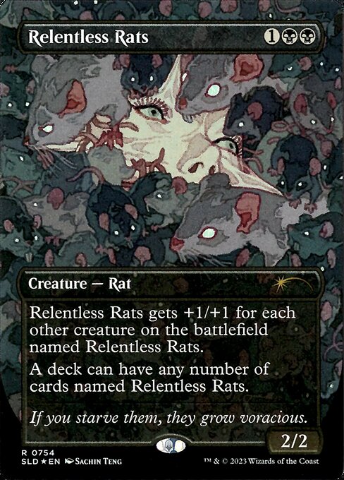 Ratos Implacáveis — Secret Lair Drop 754