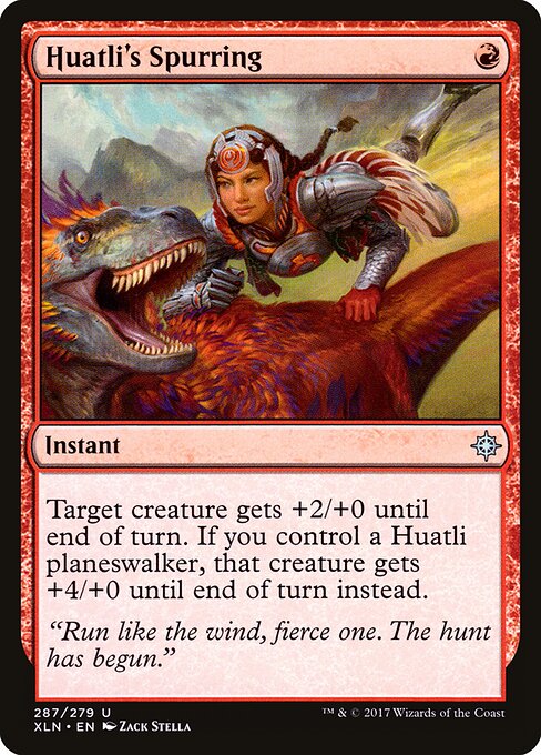 Estímulo de Huatli — Ixalan 287