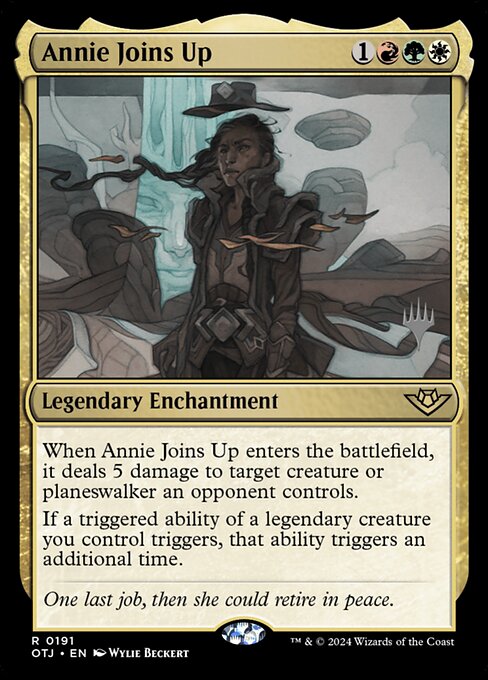 Adesão de Annie — Outlaws of Thunder Junction Promos 191p