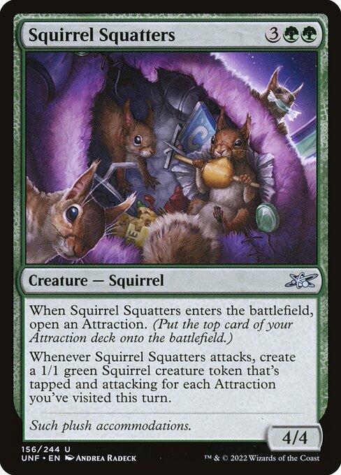 Squirrel Squatters — Unfinity 156