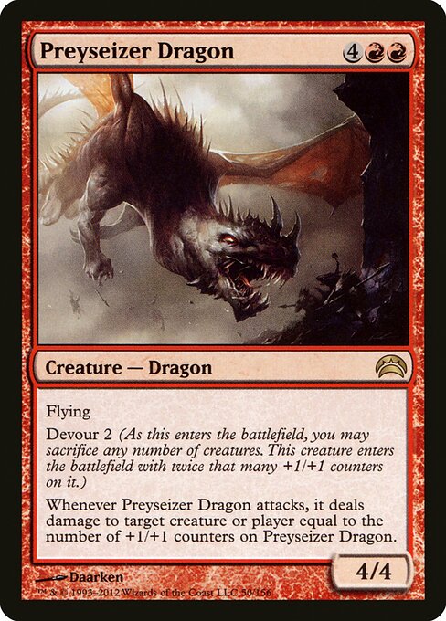 Preyseizer Dragon — Planechase 2012 50