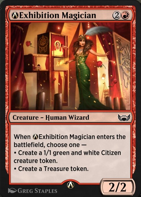 A-Exhibition Magician — Streets of New Capenna A-106