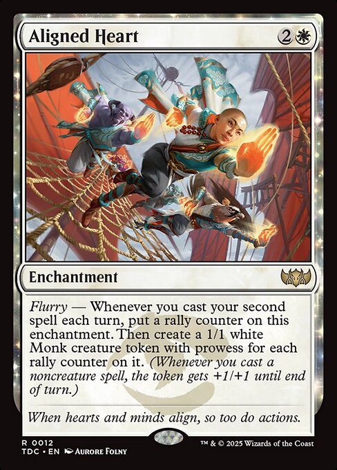 Aligned Heart — Tarkir: Dragonstorm Commander 12