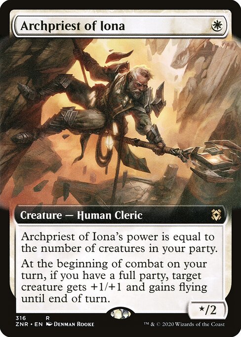 Arquissacerdote de Iona — Zendikar Rising 316
